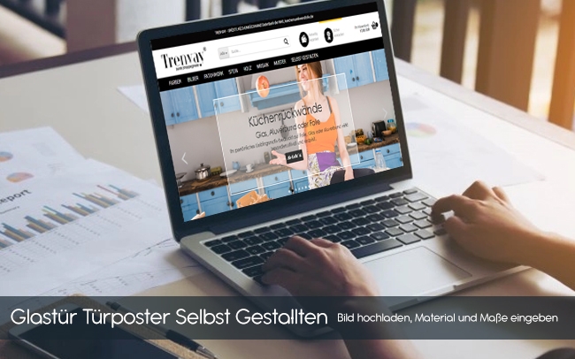 Preview: Glastür Türposter Selbst Gestalten Preview: Glastür Türposter Selbst Gestalten