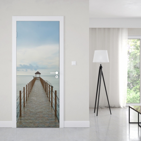 Preview: Türposter Meeresbrücke Preview: Türposter Meeresbrücke Maßanfertigung