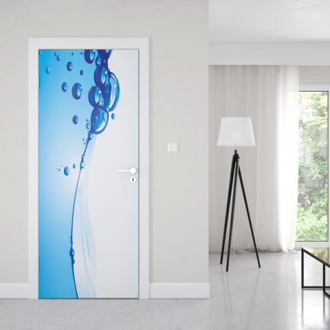 Preview: Türposter Wasser Splash Preview: Türposter Wasser Splash  Maßanfertigung