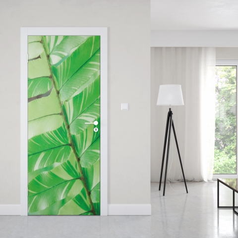 Preview: Türposter Pflanzenblatt Preview: Türposter Pflanzenblatt Maßanfertigung