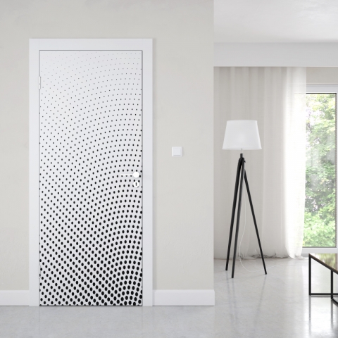 Preview: Türposter Punkte Abstrakt Preview: Türposter Punkte Abstrakt Maßanfertigung