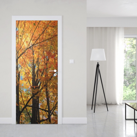 Preview: Türposter Herbst Bäume Preview: Türposter Herbst Bäume Maßanfertigung