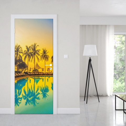 Preview: Türposter Paradies Preview: Türposter Paradies Maßanfertigung