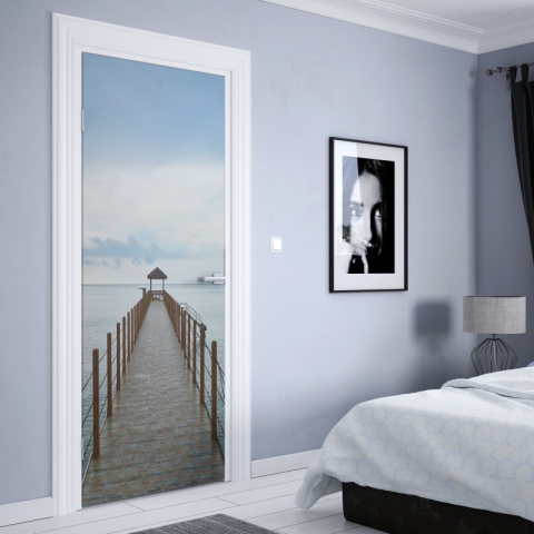 Preview: Türposter Meeresbrücke Preview: Türposter Meeresbrücke nach maß