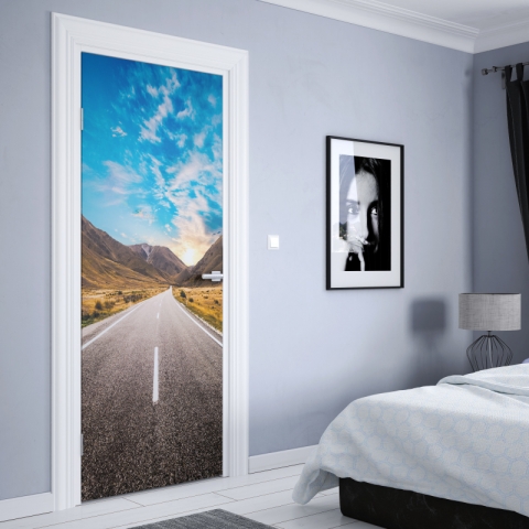 Preview: Türposter Highway Preview: Türposter Highway nach maß