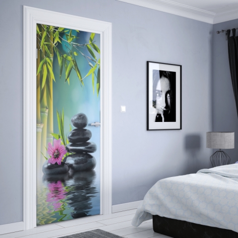 Preview: Türposter Wellness Oase Preview: Türposter Wellness Oase nach maß