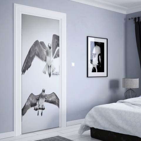 Preview: Türposter Möwen Preview: Türposter Möwen nach maß