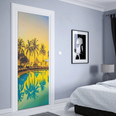 Preview: Türposter Paradies Preview: Türposter Paradies nach maß