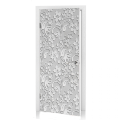 Preview: Türposter Floral Abstract Preview: Türposter Floral Abstract